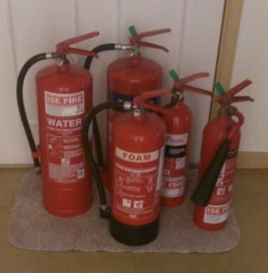 Which extinguisher would you choose for a petrol fire?